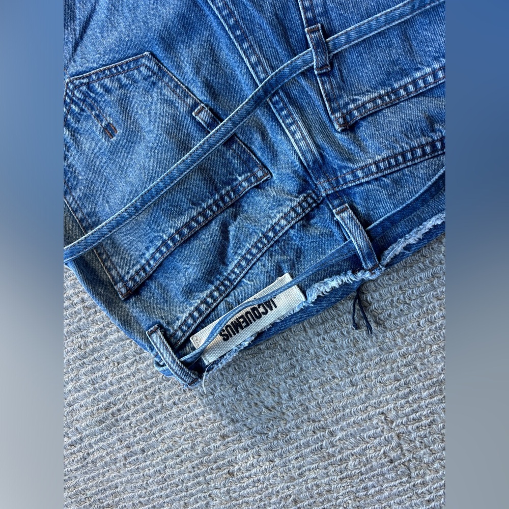 Jacquemus Le Chouchou ‘le de nimes caraco’ jeans in blue - Picture 7 of 8